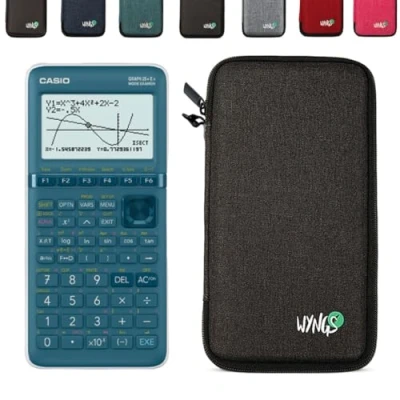 Abbildung von CALCUSO Sparpaket Dunkelgrau mit Grafikrechner Casio Graph 25+E II (Französisch)