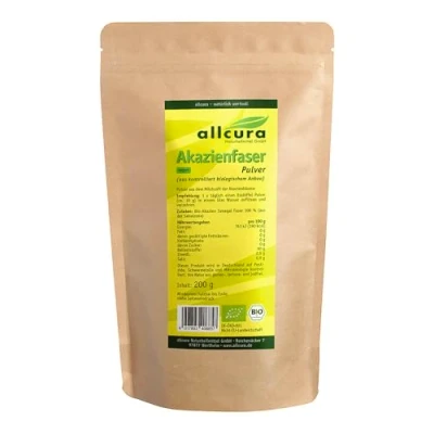 Abbildung von Akazienfaser Bio Pulver 200 g