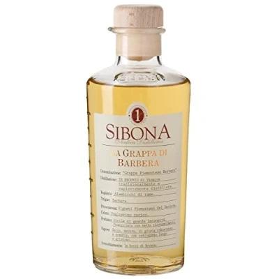Abbildung von Nº1 SIBONA Grappa di Barbera 40% vol. (1 x 0,5l) Aromatischer, reifer aus Italien