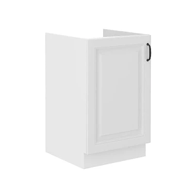 Abbildung von Küchen Preisbombe Spülenunterschrank 50 cm Küche Stilo Weiß Küchenzeile Küchenblock Landhaus