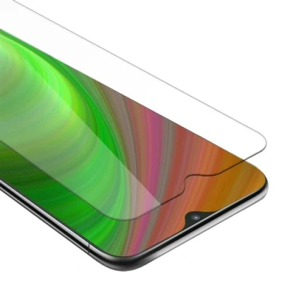 Abbildung von Cadorabo Panzer Schutz Glas für Samsung Galaxy M20 Schutzfolie in Ultra Klar Hüllen freundlich Gehärtetes (Tempered) Dipslayschutz Folie 9H Härte Anti Kratzer