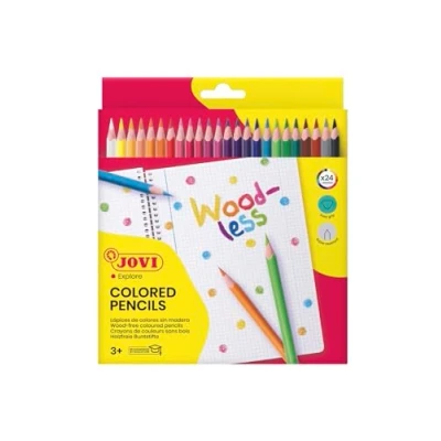 Abbildung von Jovi Non Wooden Triangular Pencils 24 pcs