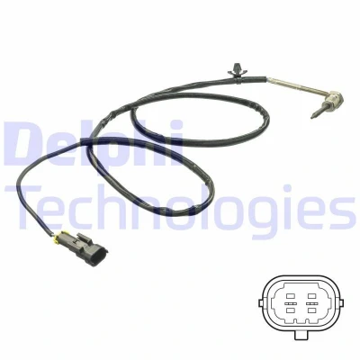 Abbildung von DELPHI TS30163 Sensor, Abgastemperatur SAAB: 9 3 Limousine, Kombi
