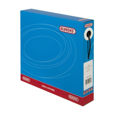 Abbildung von Schaltzug Außen Elvedes Mit Teflon Futter 30 Meter / Ø4,2mm Schwarz (30 In Box)
