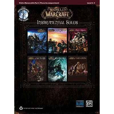 Abbildung von World of Warcraft Instrumental Solos for Strings: Violine/Geige (incl. CD) (Pop Solo Series)