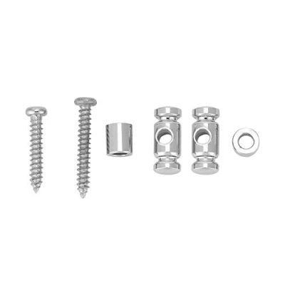 Abbildung von 2Pcs Gitarren Saiten Halter, Rollen Schnur Treen Halter mit Schrauben für E Gitarre