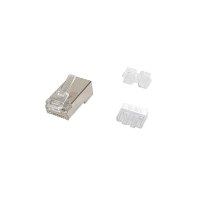 Abbildung von Equip 121147 Cat.6A RJ45 geschirmter Stecker, 100 Stück/Packung