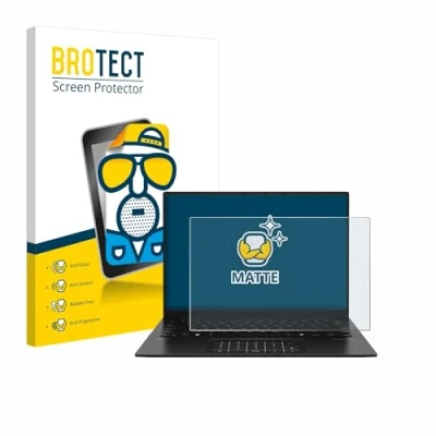 Abbildung von BROTECT Entspiegelungs Schutzfolie für ASUS ZenBook 14 OLED UM3406 Matte Displayschutz Folie, Anti Reflex, Fingerprint