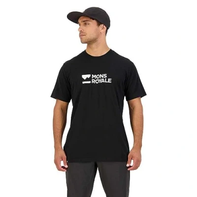 Abbildung von Mons Royale Herren Icon T Shirt, Black, M