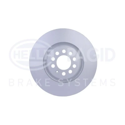 Abbildung von HELLA PRO High Carbon 8DD 355 127 441 Bremsscheibe 312 25 05/10 100 innenbelüftet beschichtet hochgekohlt ohne Radbefestigungsbolzen, Radnabe