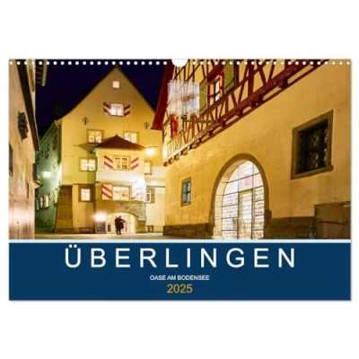 Abbildung von Überlingen Oase am Bodensee (Wandkalender 2025 DIN A3 quer), CALVENDO Monatskalender