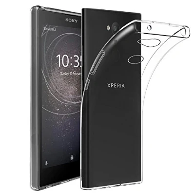 Abbildung von ebestStar Hülle für Sony Xperia L2 Dual (2018), Silikon Handyhülle Cover, Klar TPU Schutzhülle, Slim Handy Case, Transparent