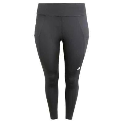 Abbildung von adidas Performance OWN THE RUN 7/8 PLUS SIZE Tights, Damen, Größe: 46 48, Black