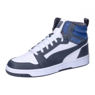 Abbildung von PUMA Unisex Rebound v6 Sneaker, White Galactic Gray Clyde Royal, 44 EU