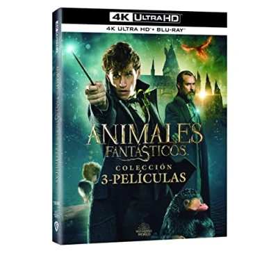 Abbildung von Animales Fantásticos Colección 3 Películas Ultra HD Comic