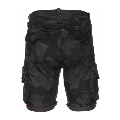 Abbildung von Alpha Industries CREW camo Shorts, Herren, Größe: 31, Black