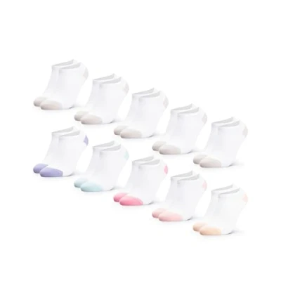 Abbildung von Occulto Damen Sneaker Socken 10er Pack (Modell: Maja) Grau Pastell 35 38