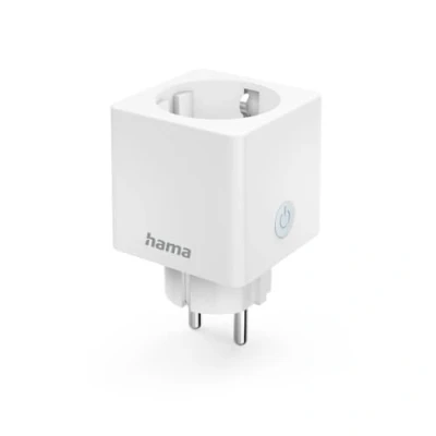 Abbildung von Hama WLAN Steckdose mit App (kompakte, smarte Steckdose, Apple Home, 3680W), max. 3680 W