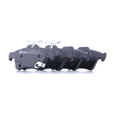 Abbildung von BREMBO P 24 216 Bremsbelagsatz mit akustischer Verschleißwarnung ohne Zubehör FORD: FOCUS 3 Stufenheck, 3, Turnier