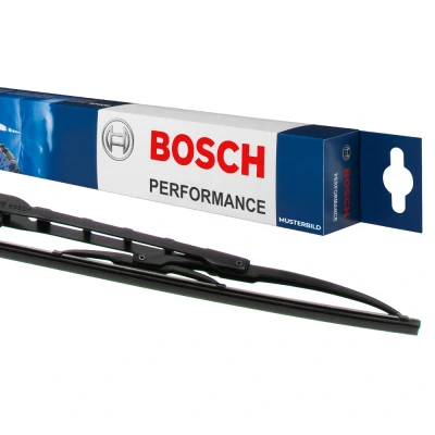 Abbildung von Scheibenwischer Bosch Performance 3 397 011 006 vorne Standard Hakenbefestigung FORD: FIESTA 6, 5, PEUGEOT: 206 Schrägheck, 206+ Schrägheck