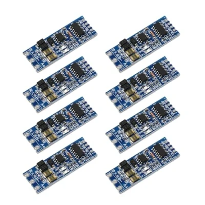 Abbildung von GERUI 8 Stück SinglechipTTL zu für RS485 485 Serial Port UART Level Converter Modul Konverter 3.3V 5VRS485 TTL Hardware automatische Durchflussregelung.
