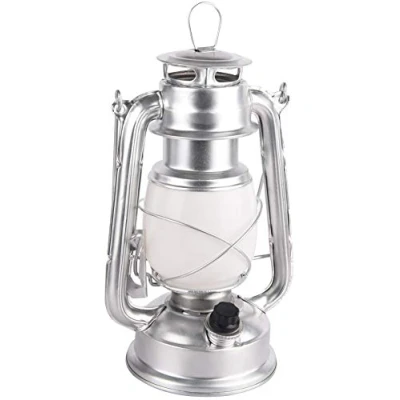 Abbildung von CHILITEC Stehlampe LED Petroleum Laterne “CT CL Silver“