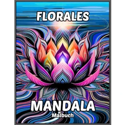 Abbildung von Florales Mandala Malbuch: wunderbare Seiten zur Entspannung, Anti Stress, Anregung der Kreativität, für Erwachsene und Teenager