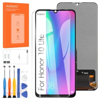 Abbildung von Arbilato Ersatzdisplay für Huawei Honor 10 Lite HRY LX1 LX2 20 LX1T 20i LCD Display Touch Digitizer Ersatz