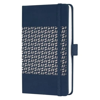 Abbildung von SIGEL J5204 Wochenkalender Jolie 2025, ca. A6, dunkelblau, Hardcover mit samtig weicher Oberfläche, Gummiband, Stiftschlaufe, Einstecktasche, 174 S., vegan, aus nachhaltigem Papier, Terminplaner