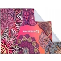 Abbildung von Lifeventure Recycelte Weichfaser Reisehandtuch Kompaktes, leichtes, schnelltrocknendes Sport und Strandhandtuch, sandfreies Design, riesig (Mandala)