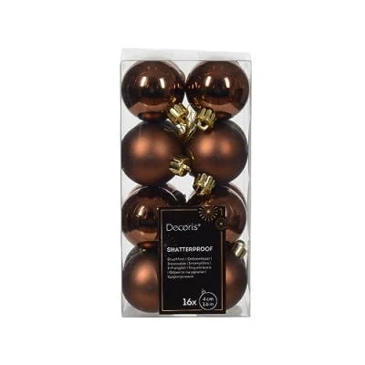 Abbildung von Weihnachtskugel plastik d4 cm esprss 16Stk Weihnachten Decoris
