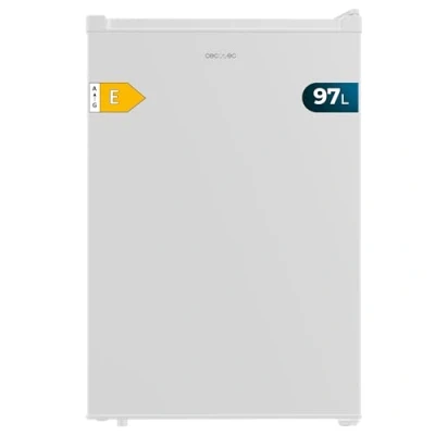 Abbildung von Cecotec Vertikaler Tischgefrierschrank 97 L Bolero CoolMarket TF Black, Energieeffizienzklasse E, Kompakte Bauweise, Umkehrbare Tür, 3 Schubladen, Maße 55,1 x 57,5 83,5 cm, Farbe Schwarz