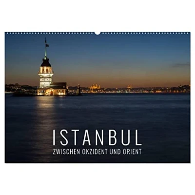 Abbildung von Istanbul zwischen Okzident und Orient (Wandkalender 2025 DIN A2 quer), CALVENDO Monatskalender