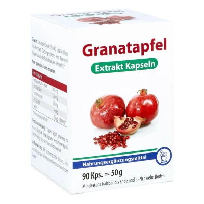 Abbildung von Granatapfel Extrakt Kapseln