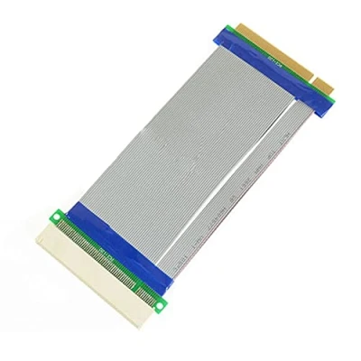 Abbildung von Q31 PCI Riser Karte Extender Adapter Flex Verlängerungskabel, Flachbandkabel für E Card Converter