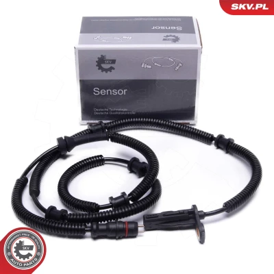 Abbildung von ESEN SKV 06SKV521 ABS Sensor Hinterachse beidseitig 2 1086 108 schwarz RENAULT: MASTER Pritsche/Fahrgestell, Kasten, Bus