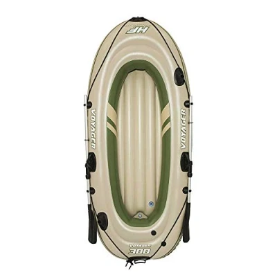 Abbildung von Bestway Voyager 300 2.43m x 1.02m Grün/Braun, Reisen/Erholung, Floß, Grün, Vinyl, 2 Person(en), 170 kg