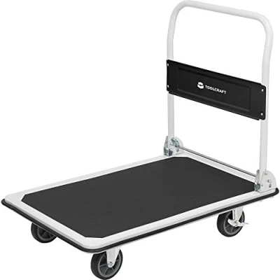 Abbildung von TOOLCRAFT TO 5799261 Plattformwagen klappbar Stahl Traglast (max.): 300 kg