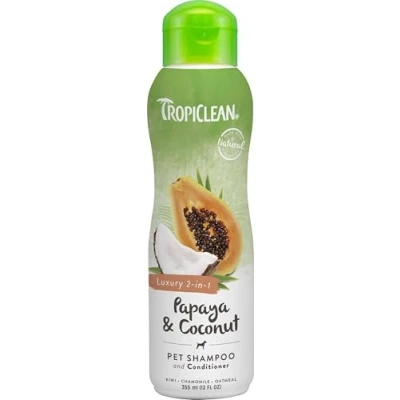 Abbildung von Tropiclean Luxury Shampoo 2 In 1 Hundepflege 355 ml...