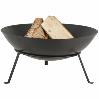 Abbildung von esschert design Feuerstelle, Metall Feuerschale Ø50 x 25 cm Feuerstelle für Garten Lagerfeuer