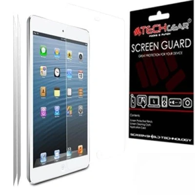 Abbildung von TECHGEAR [2 Stück Matte Displayschutzfolien für iPad Mini 2 Blendschutz Schutzfolie Apple 3 / 1, mit Reinigungstuch + Applikationskarte