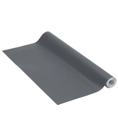 Abbildung von Venilia Klebefolie Dunkelgrau Uni Matt Anthrazit Dunkelgrau, 45cm x 3m selbstklebende Möbel Folie, Dekofolie, Tapete, Küchenfolie PVC ohne Phthalate Made in EU