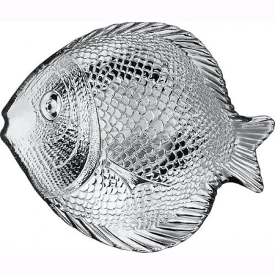 Abbildung von CRISTALICA Fischplatte Marine 20 cm Servierteller Buffet Küche transparent Glas