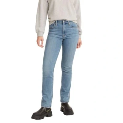 Abbildung von Levi&#039;s 724 HIGH RISE Jeans Slim Fit, Damen, Größe: 30x32, Western white