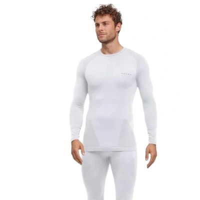 Abbildung von Falke Langarm Unterhemd/shirt, Herren, Größe: XL, White