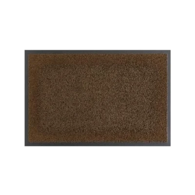 Abbildung von andiamo Fußmatte Verdi Schmutzfangmatte für den Hauseingang ideal als innen oder Fußabtreter im überdachten Außenbereich Fußabstreifer Haustür 90 x 150 cm Braun 2