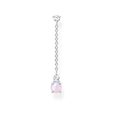 Abbildung von Thomas Sabo Einzel Ohrstecker Opal Imitation 925 Sterling Silber H2180 166 7