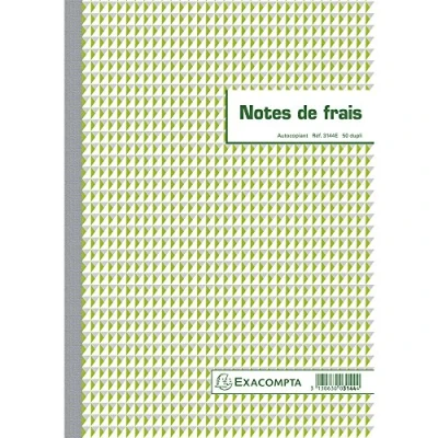 Abbildung von EXACOMPTA 3144E Formularbuch&quot;Note de Frais&quot;, 297 x 210mm
