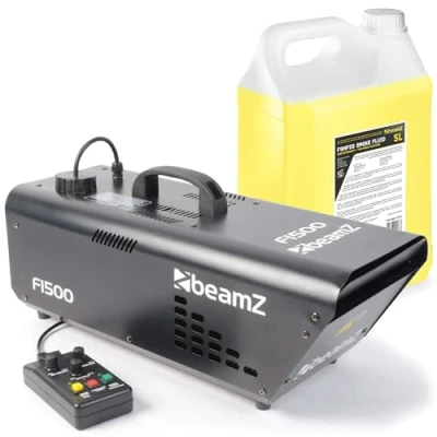 Abbildung von BeamZ F1500 Fazer 1500 W inklusive 5 Liter Nebelfluid
