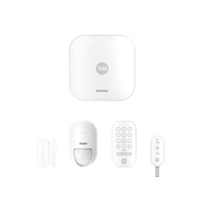 Abbildung von Yale AL SK1 1A EU, White, Buttons, Full, Desk/Wall, Android, iOS, 4G